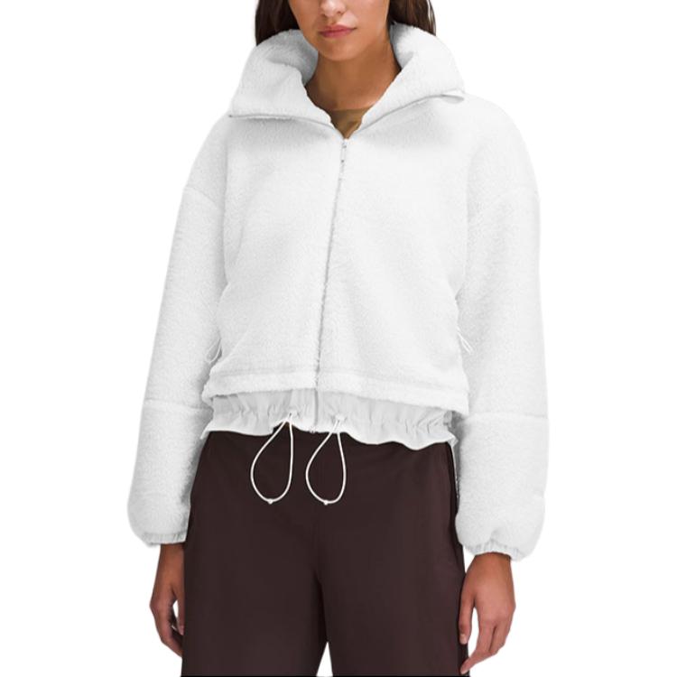 Женская флисовая куртка с текстурированной поверхностью и застежкой-молнией Lululemon, белый/wht
Женская флисовая куртка с текстурированной поверхностью и застежкой-молнией Lululemon, белый/wht