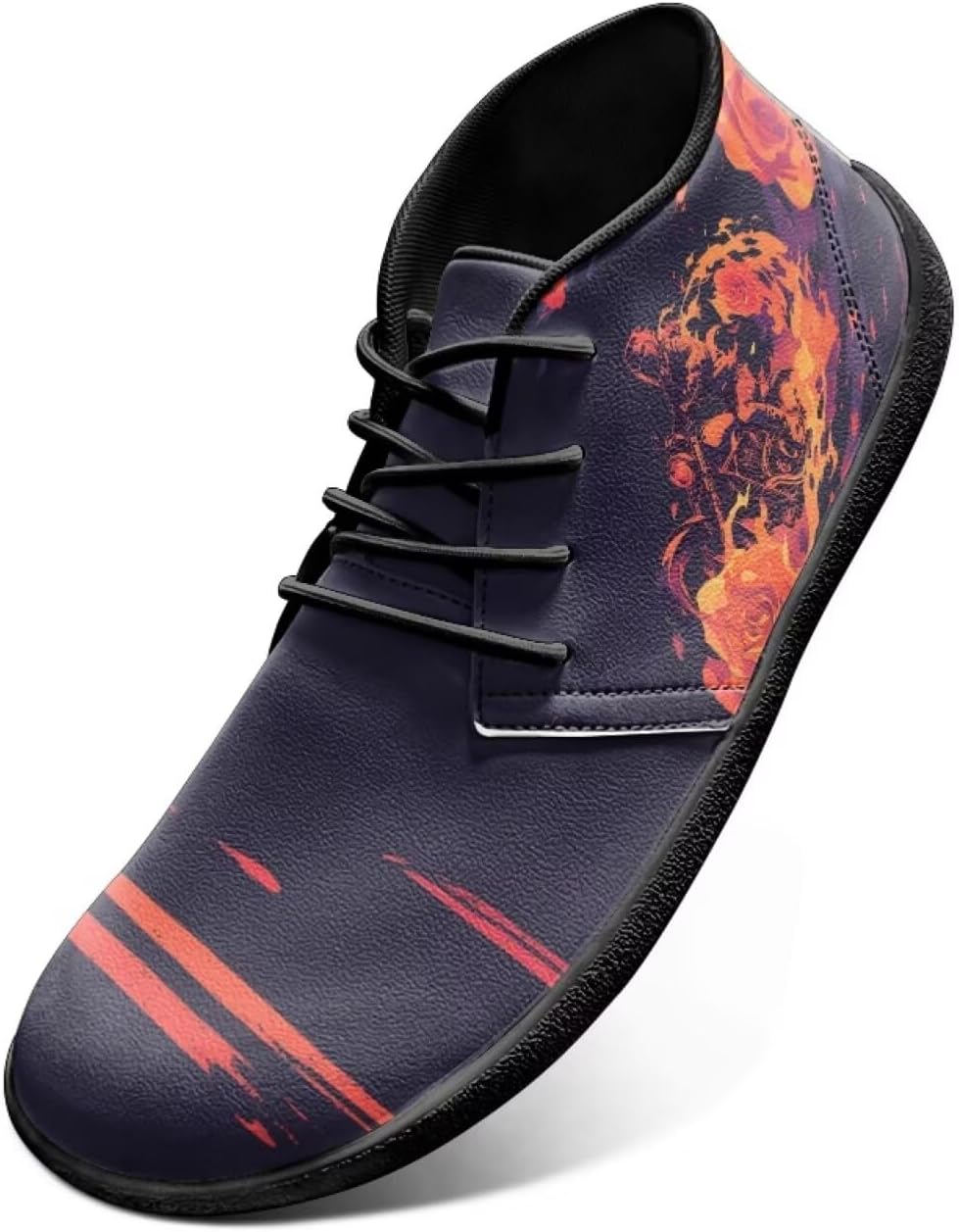 Мужские кроссовки Jeiento с мотоциклетным дизайном, огненные, с нулевым ходом и широкой носочной частью, Burning Motorcycle Flame
Мужские кроссовки Jeiento с мотоциклетным дизайном, огненные, с нулевым ходом и широкой носочной частью, Burning Motorcycle Flame