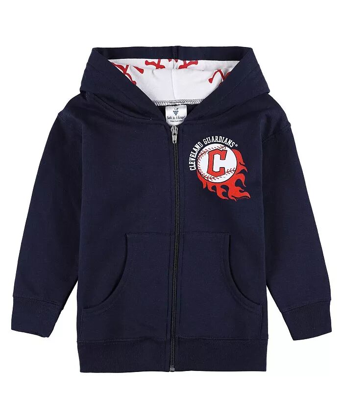 Толстовка с капюшоном на молнии для мальчиков и девочек Navy Cleveland Guardians Baseball Soft As A Grape
Толстовка с капюшоном на молнии для мальчиков и девочек Navy Cleveland Guardians Baseball Soft As A Grape