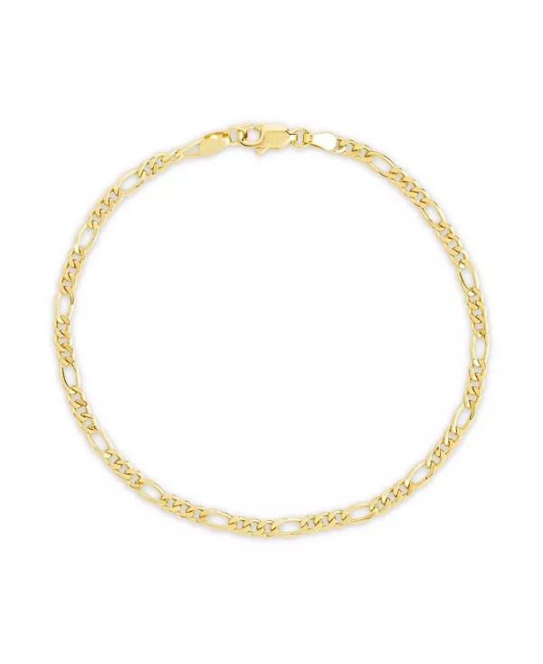 Браслет-Цепочка Фигаро из стерлингового серебра Sterling Forever, gold
Браслет-Цепочка Фигаро из стерлингового серебра Sterling Forever, gold