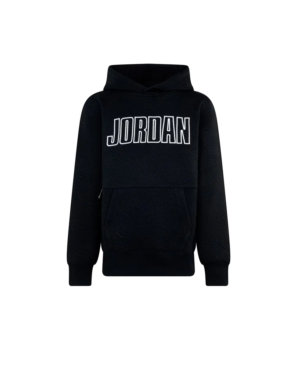Jordan MJ Sneaker School Жаккардовая толстовка с капюшоном для мальчиков, черный
Jordan MJ Sneaker School Жаккардовая толстовка с капюшоном для мальчиков, черный
