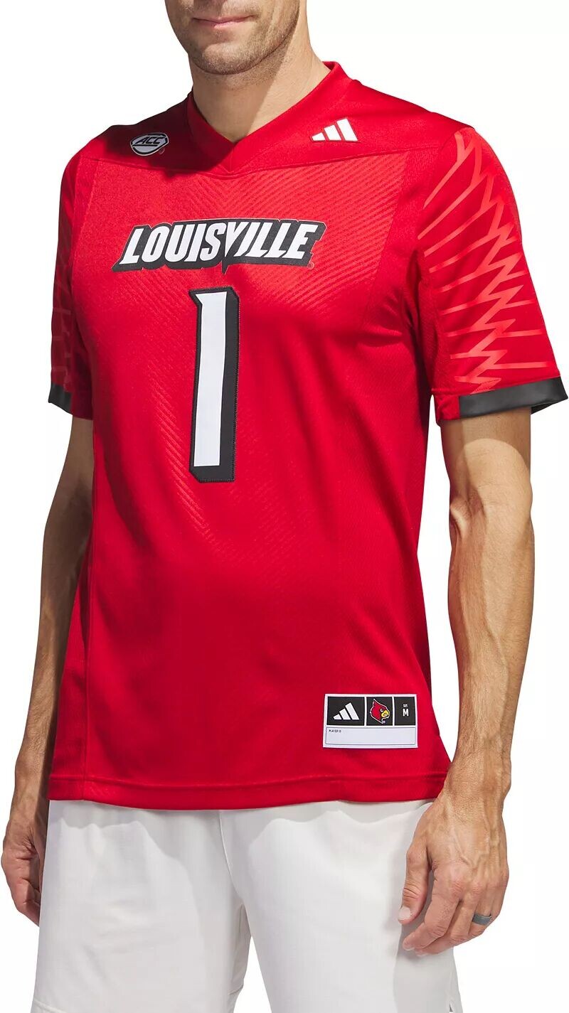 Мужская футбольная майка Adidas Louisville Cardinals Cardinal Red Premier Replica
Мужская футбольная майка Adidas Louisville Cardinals Cardinal Red Premier Replica