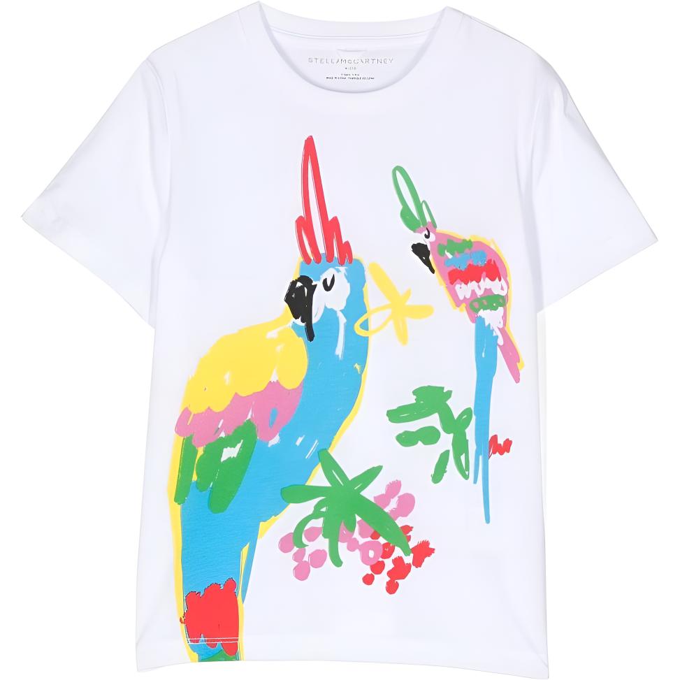 Детская футболка Stella McCartney, белая
Детская футболка Stella McCartney, белая