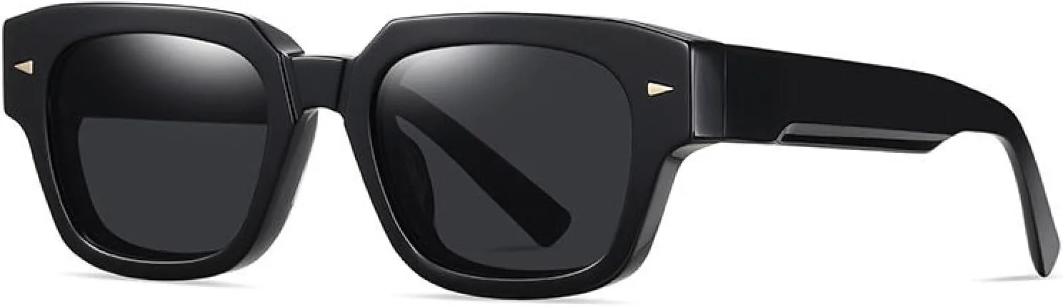 Солнцезащитные очки для женщин и мужчин с защитой от УФ-излучения UV400, оправа из ацетатного волокна, для вождения, рыбалки и путешествий TVTBBVV, Bright Black Gray
Солнцезащитные очки для женщин и мужчин с защитой от УФ-излучения UV400, оправа из ацетатного волокна, для вождения, рыбалки и путешествий TVTBBVV, Bright Black Gray