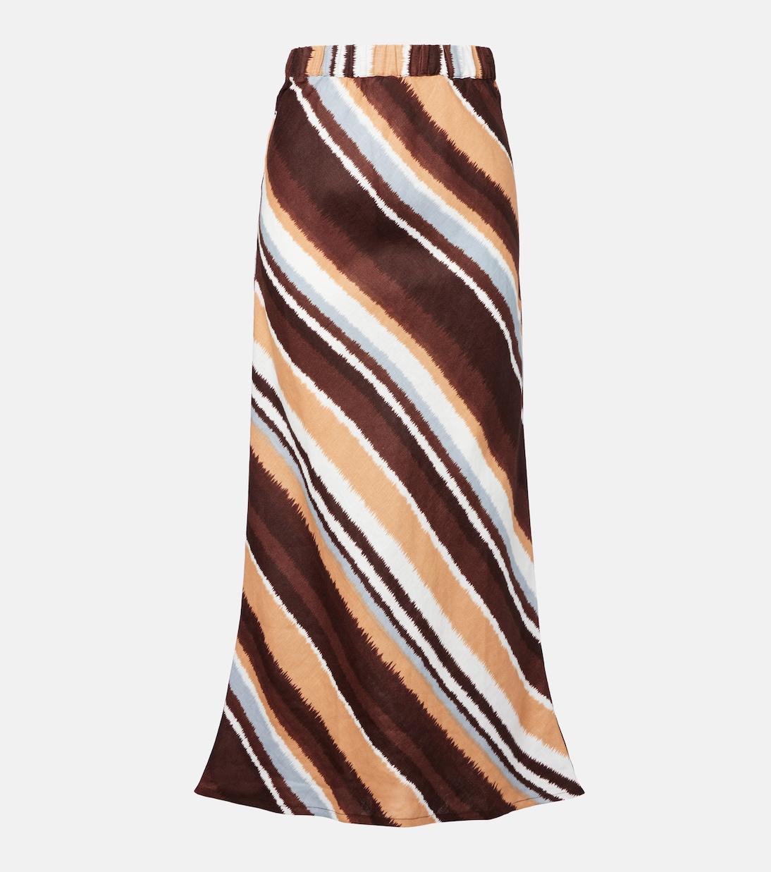 Далиценса полосатая льняная юбка макси Faithfull, aa
Далиценса полосатая льняная юбка макси Faithfull, aa