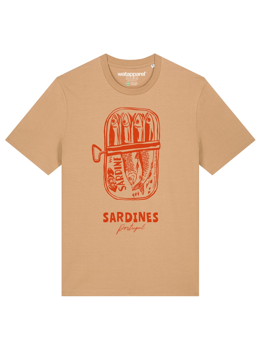 Рубашка Watapparel Sardines Portugal, бежевый
Рубашка Watapparel Sardines Portugal, бежевый