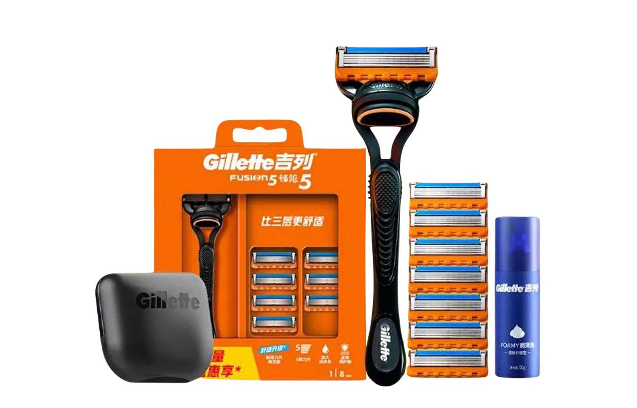 Набор мужских инструментов для бритья Blade Hidden из пяти предметов Gillette, four-piece set
Набор мужских инструментов для бритья Blade Hidden из пяти предметов Gillette, four-piece set