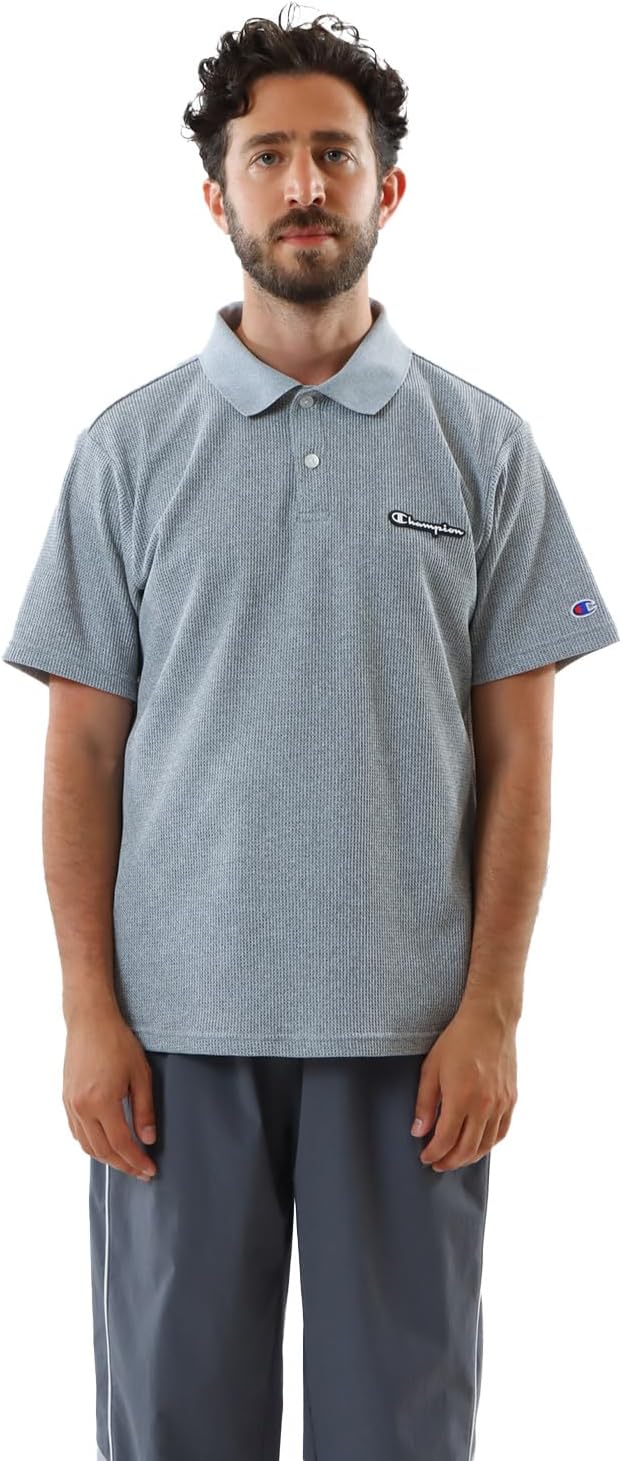 Мужская спортивная рубашка-поло Champion C3-ZS311, короткий рукав, быстросохнущая, с защитой от УФ-излучения, теплоизоляция, логотип с надписью, серый
Мужская спортивная рубашка-поло Champion C3-ZS311, короткий рукав, быстросохнущая, с защитой от УФ-излучения, теплоизоляция, логотип с надписью, серый