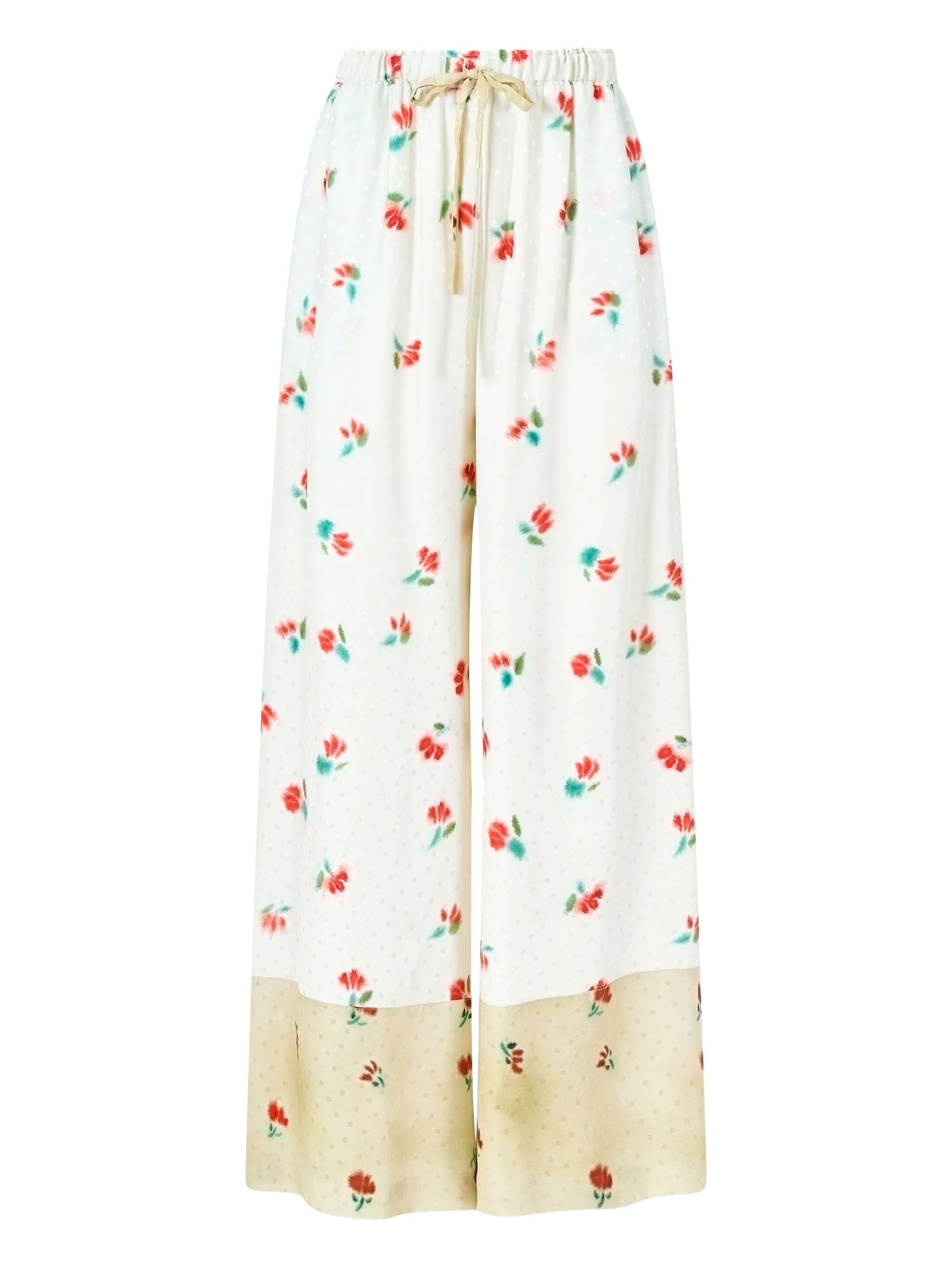 Шелковые брюки Rosie Assoulin, белый
Шелковые брюки Rosie Assoulin, белый