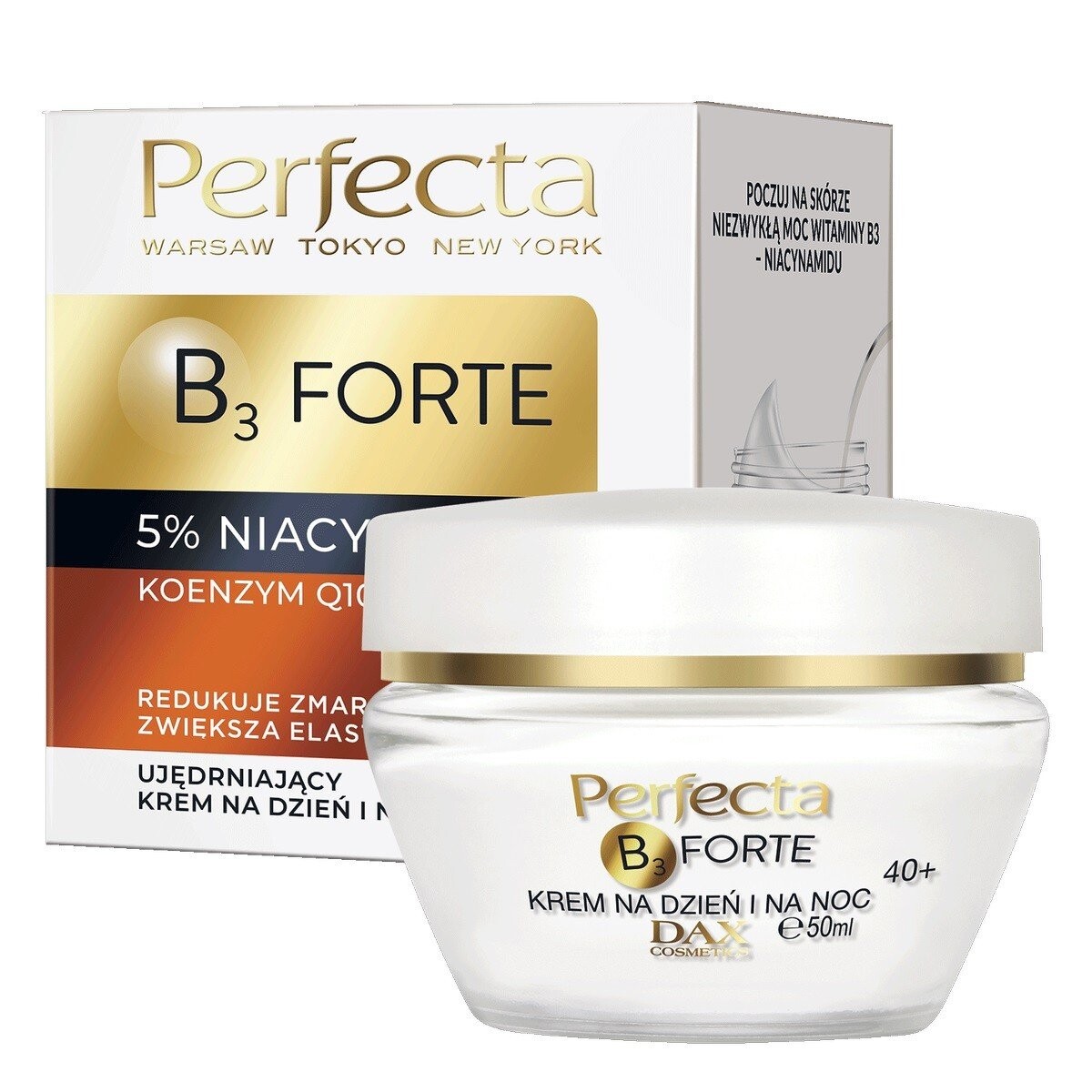 PERFECTA B3 Forte Укрепляющий крем 40+ для дня и ночи 50мл Inna
PERFECTA B3 Forte Укрепляющий крем 40+ для дня и ночи 50мл Inna