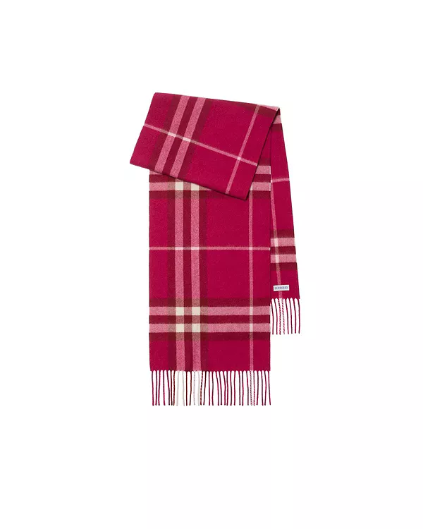 Клетчатый кашемировый шарф Burberry, розовый
Клетчатый кашемировый шарф Burberry, розовый