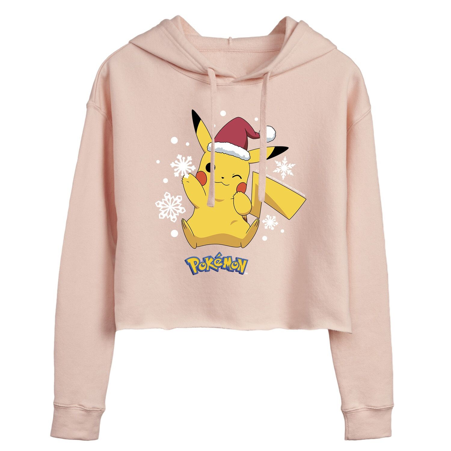 Укороченная толстовка с рисунком Покемонов Санта-Пикачу для юниоров Licensed Character
Укороченная толстовка с рисунком Покемонов Санта-Пикачу для юниоров Licensed Character