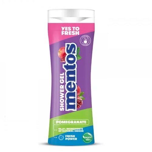 Mentos, гель для душа, гранатовый фрукт, 300 мл
Mentos, гель для душа, гранатовый фрукт, 300 мл