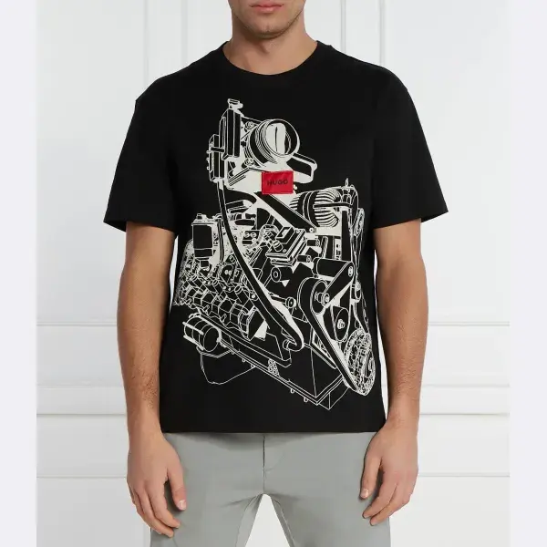 Футболка свободного кроя Dacifico Hugo, черный
Футболка свободного кроя Dacifico Hugo, черный