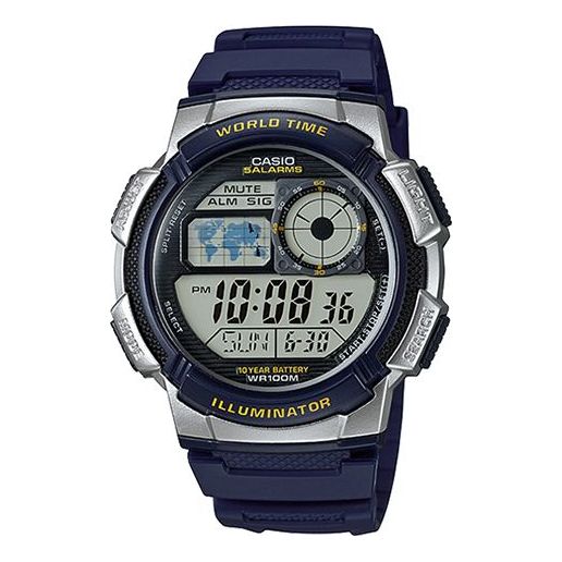 Часы CASIO Waterproof Sports Mens Black Digital, черный 
Часы CASIO Waterproof Sports Mens Black Digital, черный