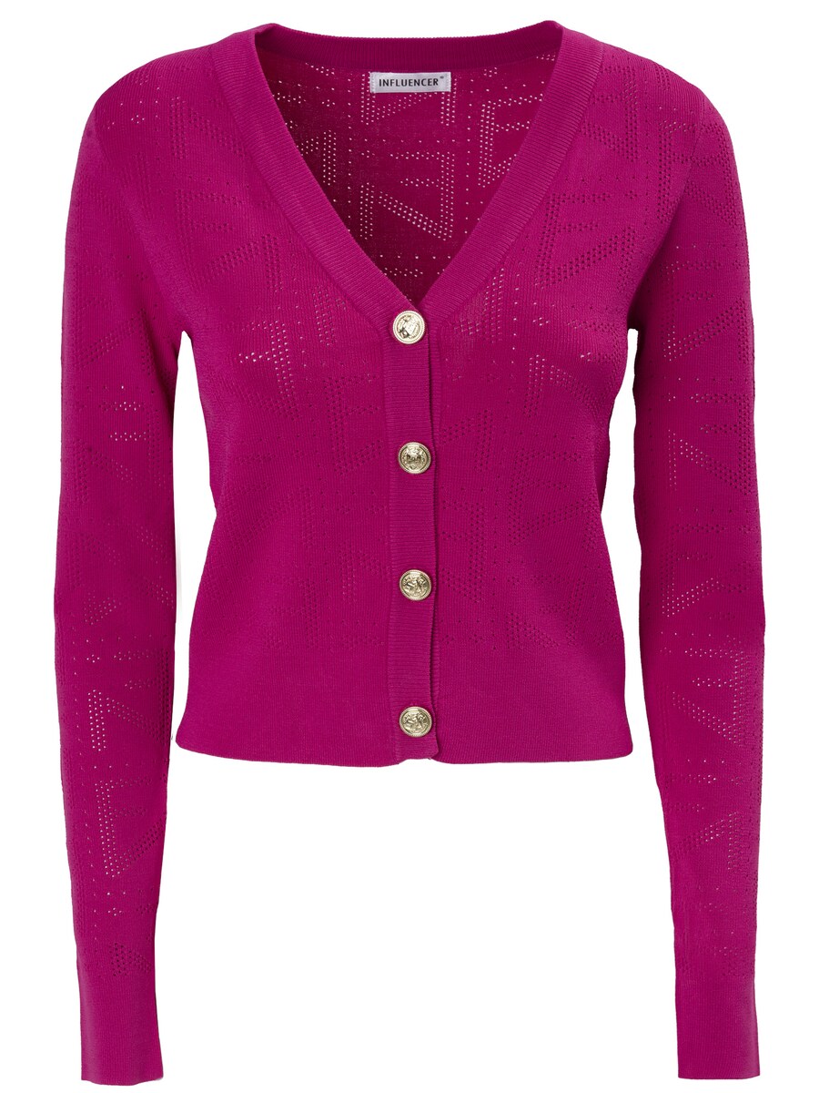 Вязаный кардиган Influencer, розовый
Вязаный кардиган Influencer, розовый