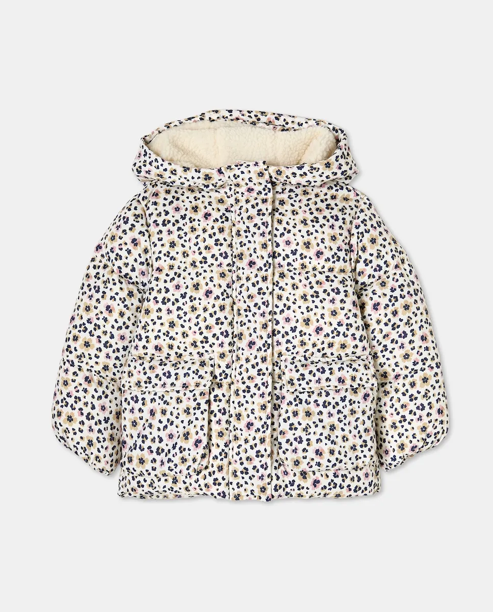 Пуховик для девочки с капюшоном, подкладка из искусственного меха, принт по всей поверхности Kids El Corte Inglés, белый
Пуховик для девочки с капюшоном, подкладка из искусственного меха, принт по всей поверхности Kids El Corte Inglés, белый