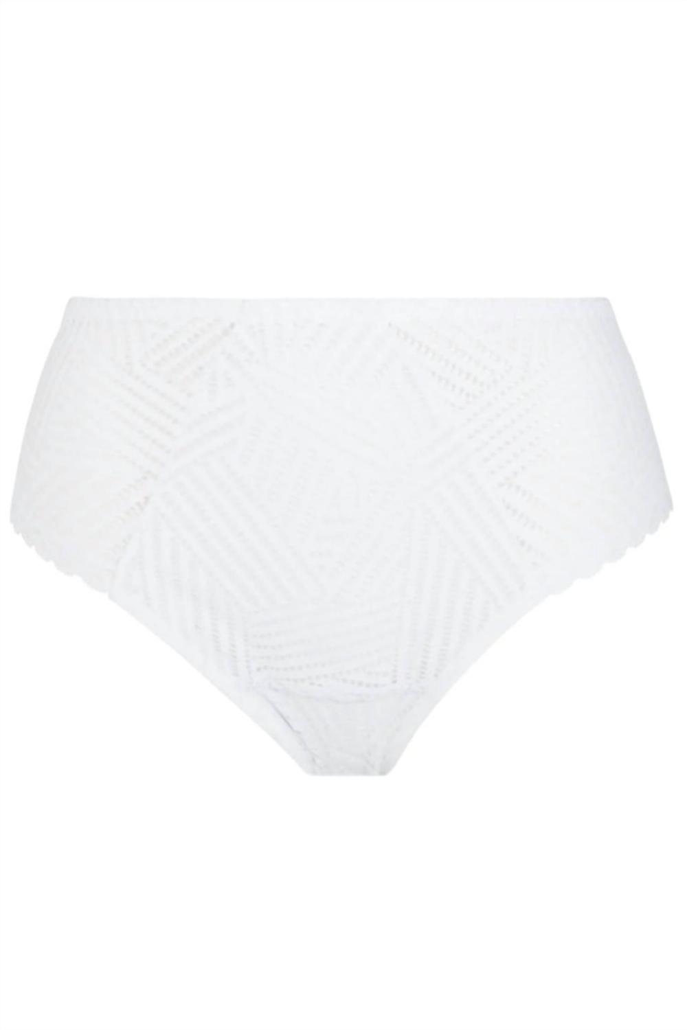 Женские трусы с высокой посадкой белого цвета Antigel Boudoir de Filles
Женские трусы с высокой посадкой белого цвета Antigel Boudoir de Filles