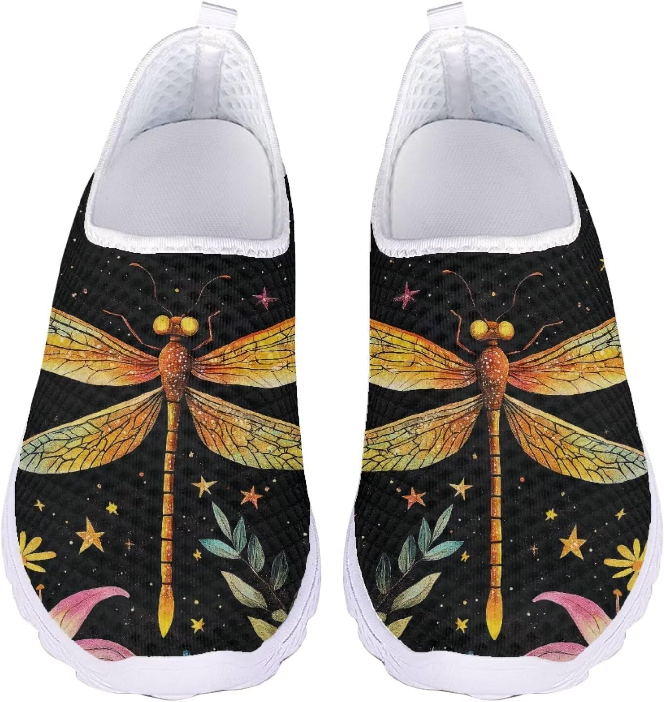Кроссовки слипоны Jeiento Fashion для женщин и мужчин, сетчатые, легкие, спортивные ходовые кроссовки, обувь с рисунком бабочки для походов, прогулок, спорта, путешествий и бега, Dragonfly
Кроссовки слипоны Jeiento Fashion для женщин и мужчин, сетчатые, легкие, спортивные ходовые кроссовки, обувь с рисунком бабочки для походов, прогулок, спорта, путешествий и бега, Dragonfly