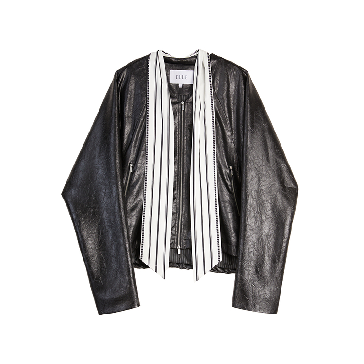 ELLE Короткое пальто женское черное с V-образным вырезом тонкое
ELLE Короткое пальто женское черное с V-образным вырезом тонкое