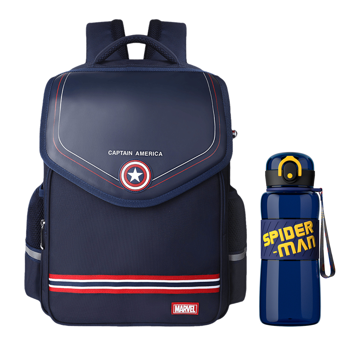 Disney Рюкзак Marvel из полиэстера и искусственной кожи большой мужской синий черный, Captain America+Summer Cup
Disney Рюкзак Marvel из полиэстера и искусственной кожи большой мужской синий черный, Captain America+Summer Cup