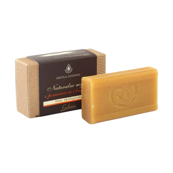Натуральное мыло с апельсином и куркумой, 130 г Pharmedis Kropla zdrowia linia ekologiczna
Натуральное мыло с апельсином и куркумой, 130 г Pharmedis Kropla zdrowia linia ekologiczna