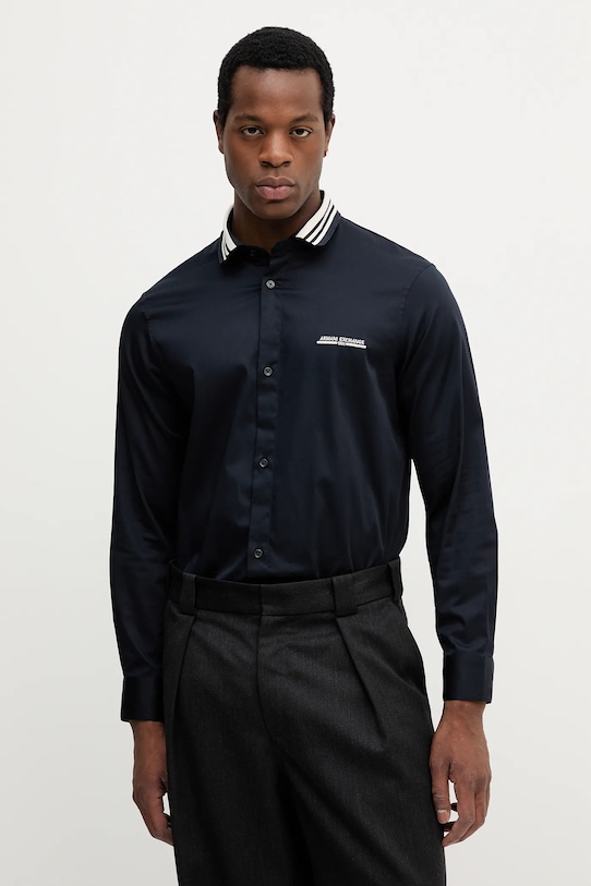 Рубашка Armani Exchange, темно-синий 
Рубашка Armani Exchange, темно-синий
