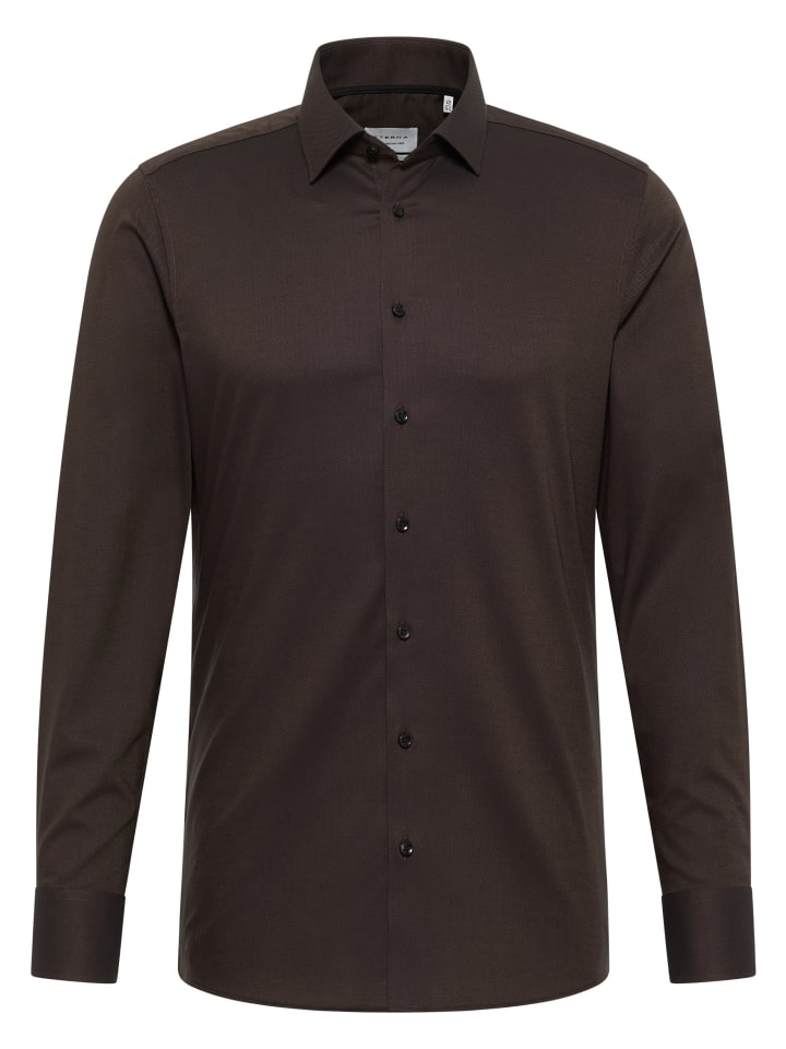 Рубашка Eterna, коричневый
Рубашка Eterna, коричневый