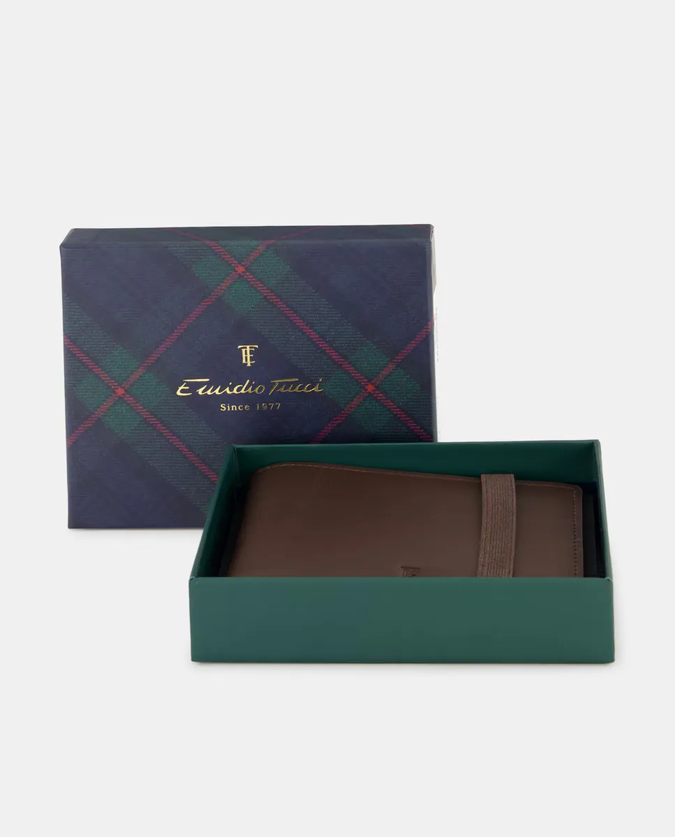 Кошелек, коровья кожа Emidio Tucci, коричневый
Кошелек, коровья кожа Emidio Tucci, коричневый