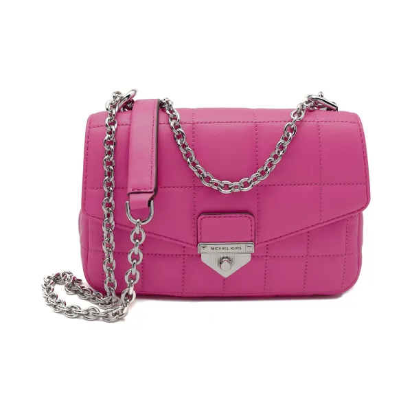 Кожаная сумка-мессенджер soho Michael Kors, розовый
Кожаная сумка-мессенджер soho Michael Kors, розовый