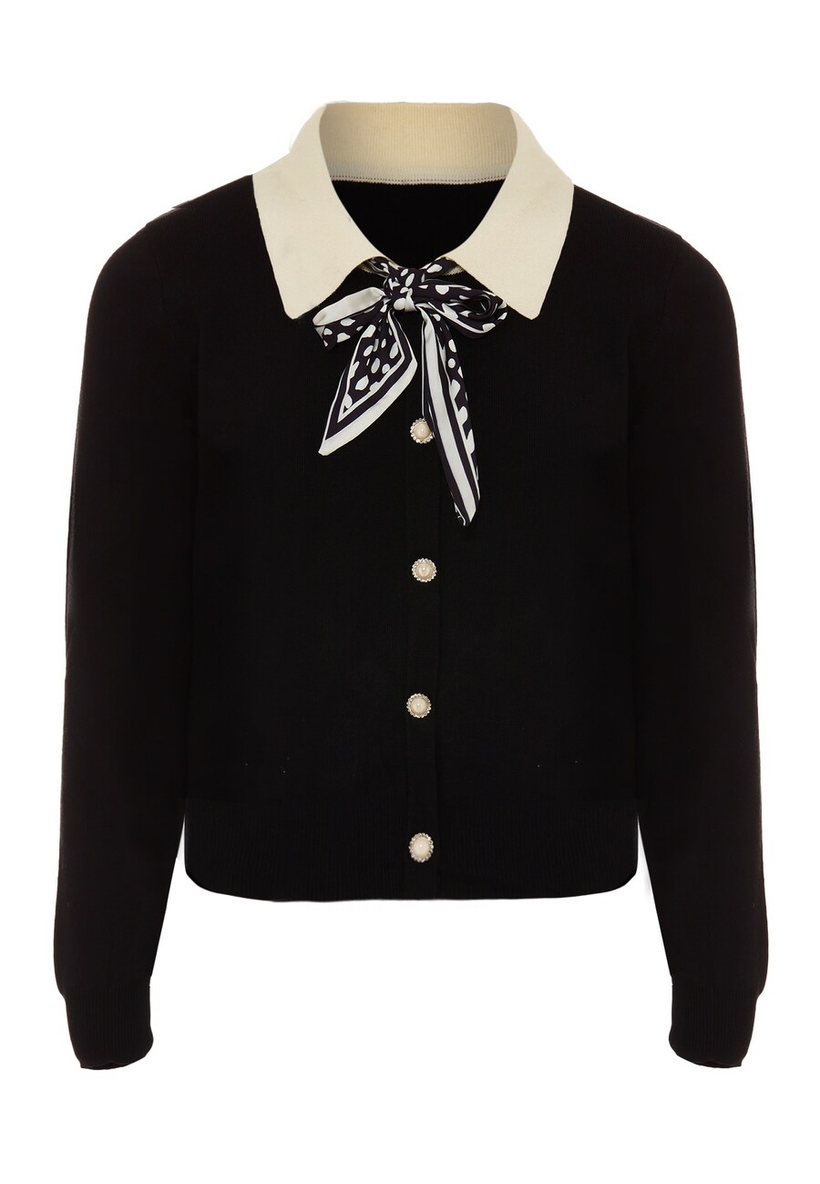 Вязаный кардиган NAEMI, черный
Вязаный кардиган NAEMI, черный