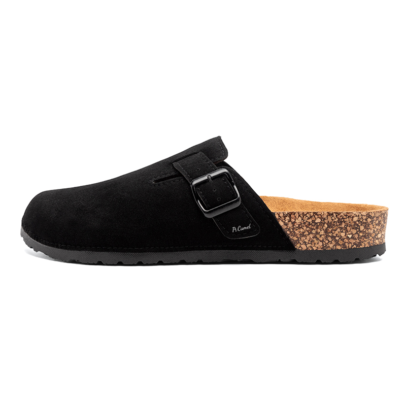 PROTECTCAMEL Износостойкие антибактериальные закрытые тапочки унисекс черные, цвет Black 
PROTECTCAMEL Износостойкие антибактериальные закрытые тапочки унисекс черные, цвет Black