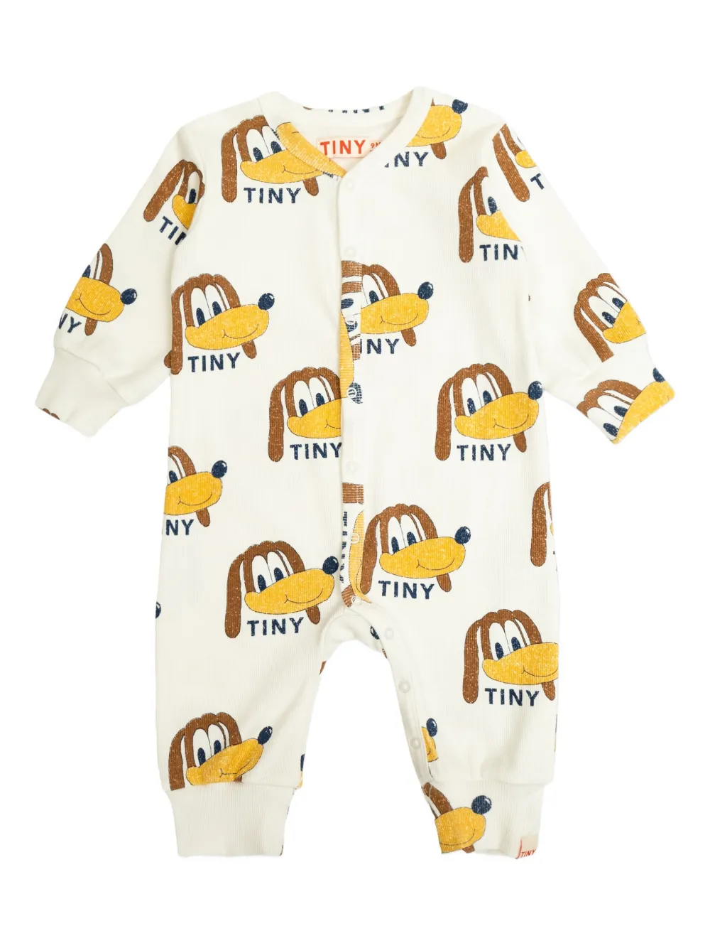 Комбинезон с принтом собаки на пуговицах Tiny Cottons, белый
Комбинезон с принтом собаки на пуговицах Tiny Cottons, белый