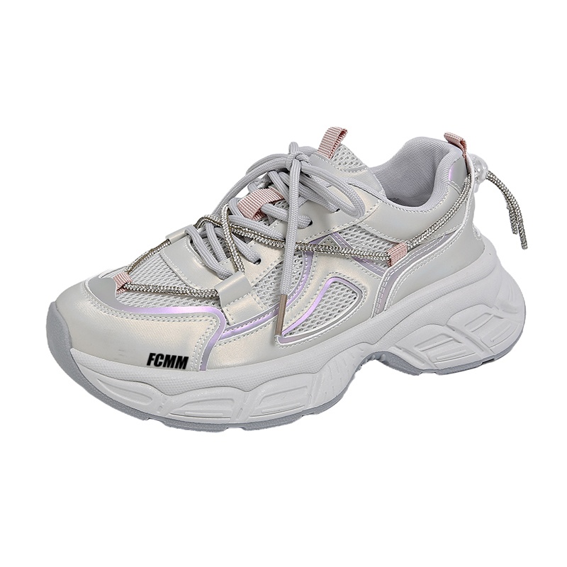 Нескользящая и дышащая детская обувь для повседневной носки FCMM, серебряный/серый
Нескользящая и дышащая детская обувь для повседневной носки FCMM, серебряный/серый