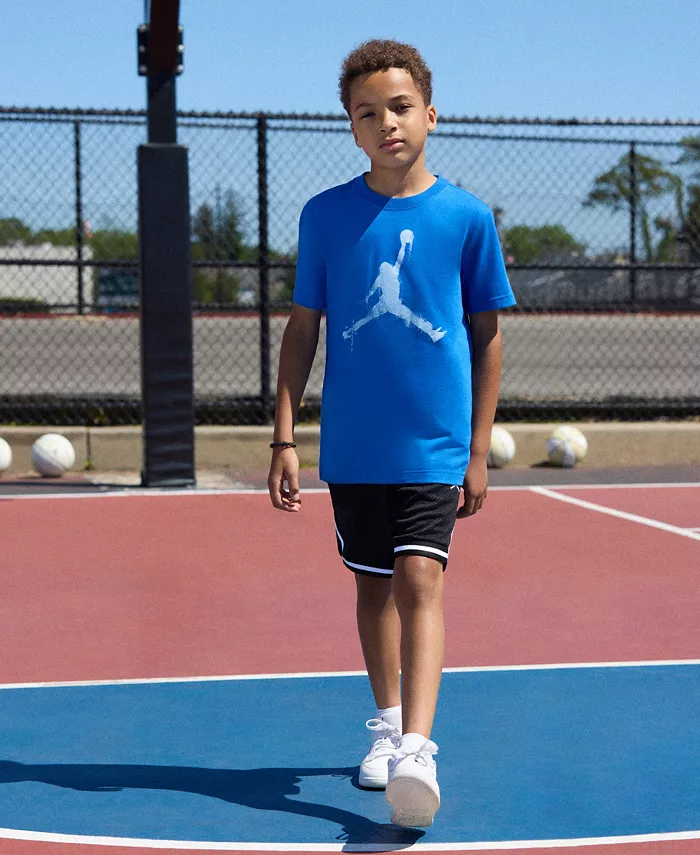 Майка с коротким рукавом Jumpman для мальчиков 8-20 Jordan, синий
Майка с коротким рукавом Jumpman для мальчиков 8-20 Jordan, синий