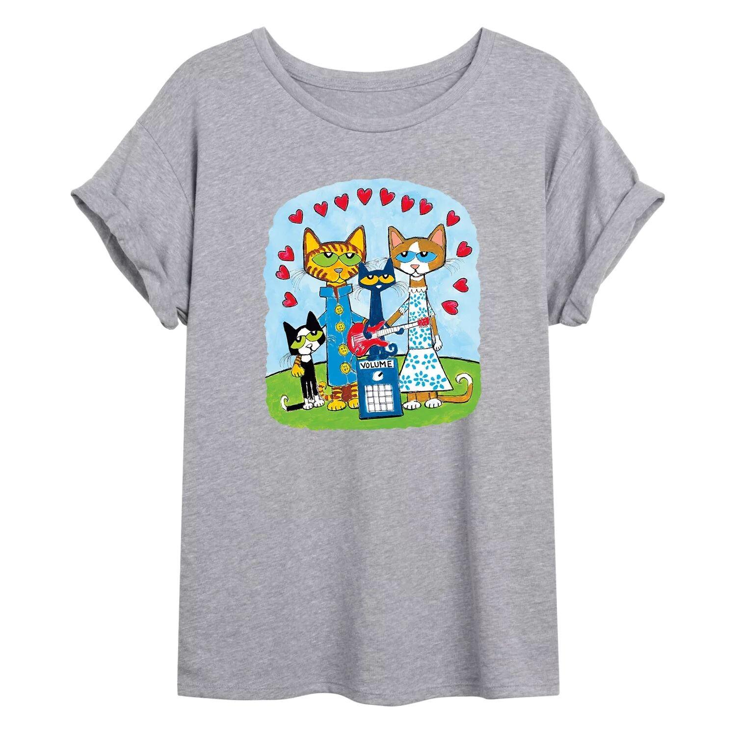 Струящаяся футболка Pete The Cat Family для юниоров Licensed Character
Струящаяся футболка Pete The Cat Family для юниоров Licensed Character