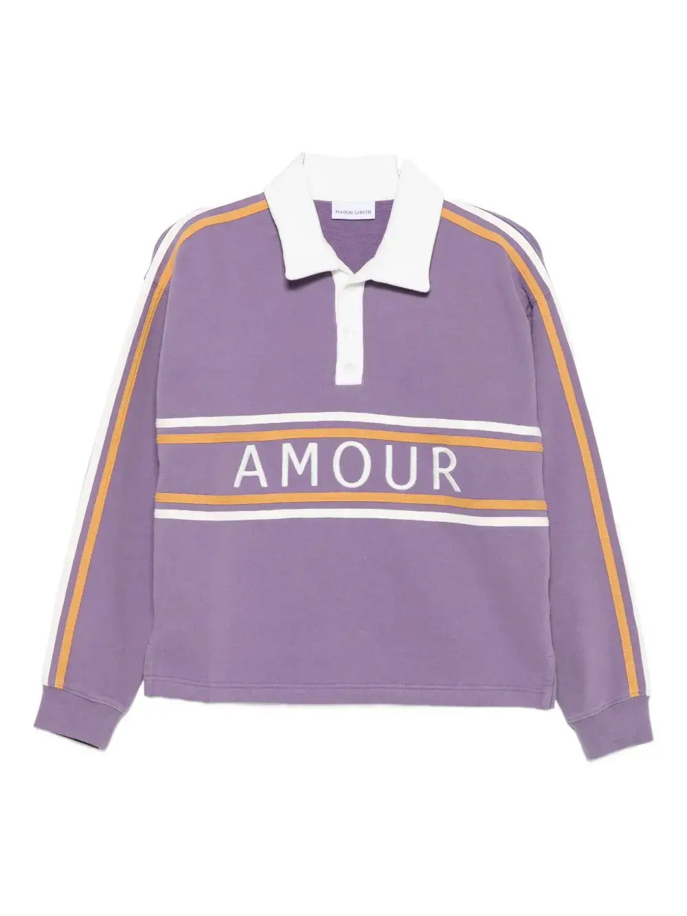 Рубашка-поло Cépré с полосками Maison Labiche, фиолетовый
Рубашка-поло Cépré с полосками Maison Labiche, фиолетовый