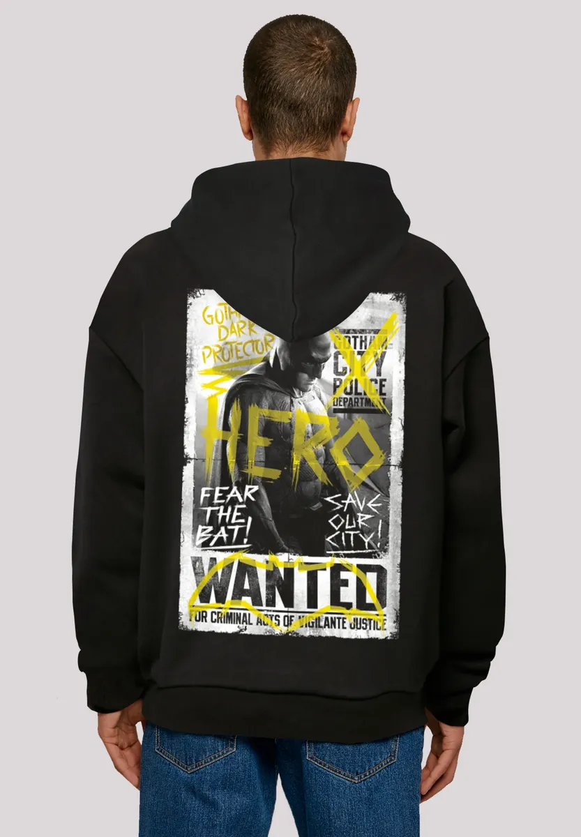 Толстовка F4NT4STIC "Разыскивается Бэтмен против Супермена", принт, черный
Толстовка F4NT4STIC "Разыскивается Бэтмен против Супермена", принт, черный