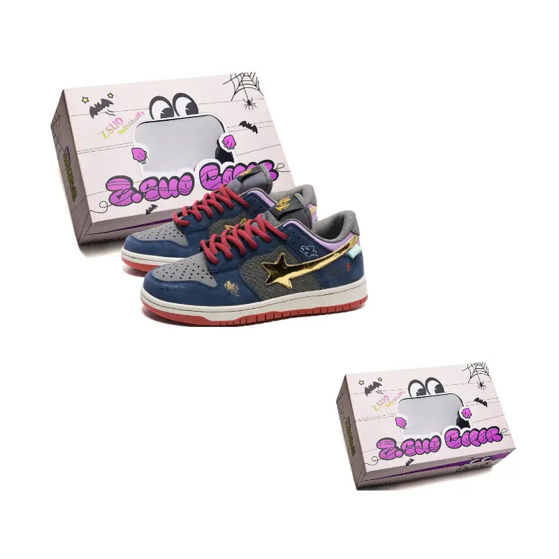 Z.SUO Термостойкие устойчивые к истиранию дышащие нескользящие низкие скейтбордские кроссовки унисекс Wukong Blue (Stars), цвет Wukong Blue (Stars)
Z.SUO Термостойкие устойчивые к истиранию дышащие нескользящие низкие скейтбордские кроссовки унисекс Wukong Blue (Stars), цвет Wukong Blue (Stars)