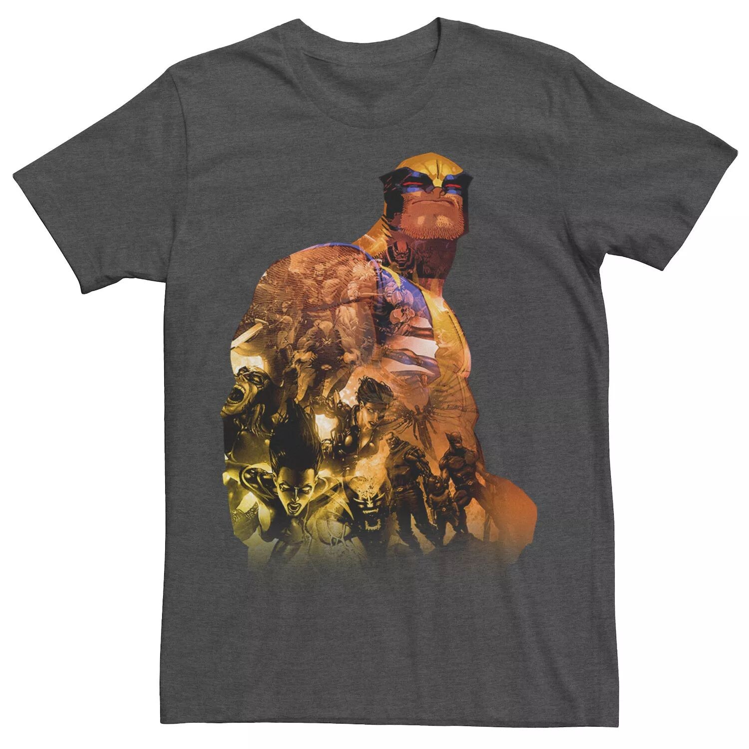 Мужская футболка с наполнителем X-Men Wolverine Group Shot Marvel
Мужская футболка с наполнителем X-Men Wolverine Group Shot Marvel