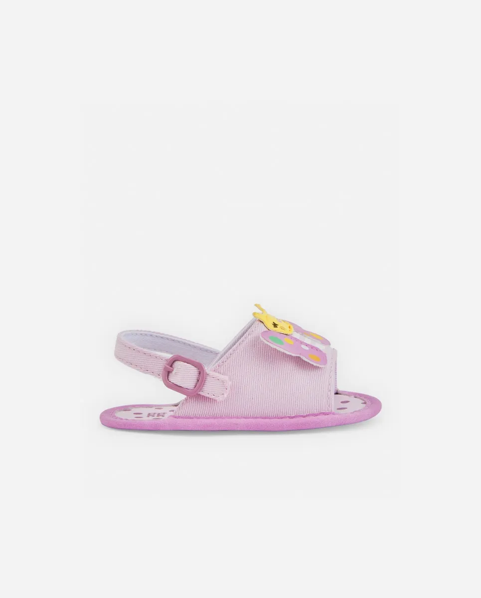 Розовые сандалии для малышей с декоративной бабочкой Tuc Tuc, розовый
Розовые сандалии для малышей с декоративной бабочкой Tuc Tuc, розовый