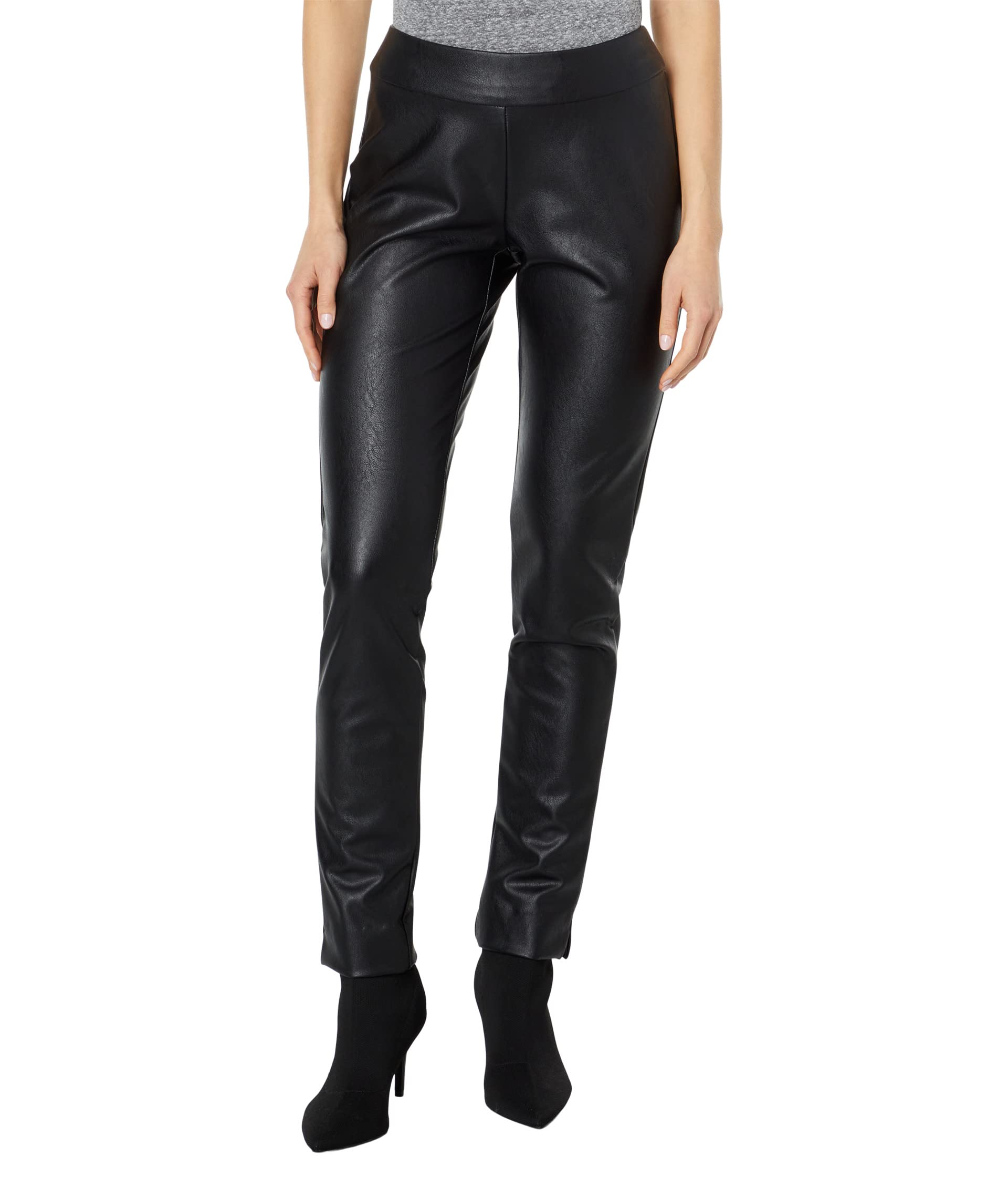 Брюки Krazy Larry Back Slit Pleather Pants, черный 
Брюки Krazy Larry Back Slit Pleather Pants, черный