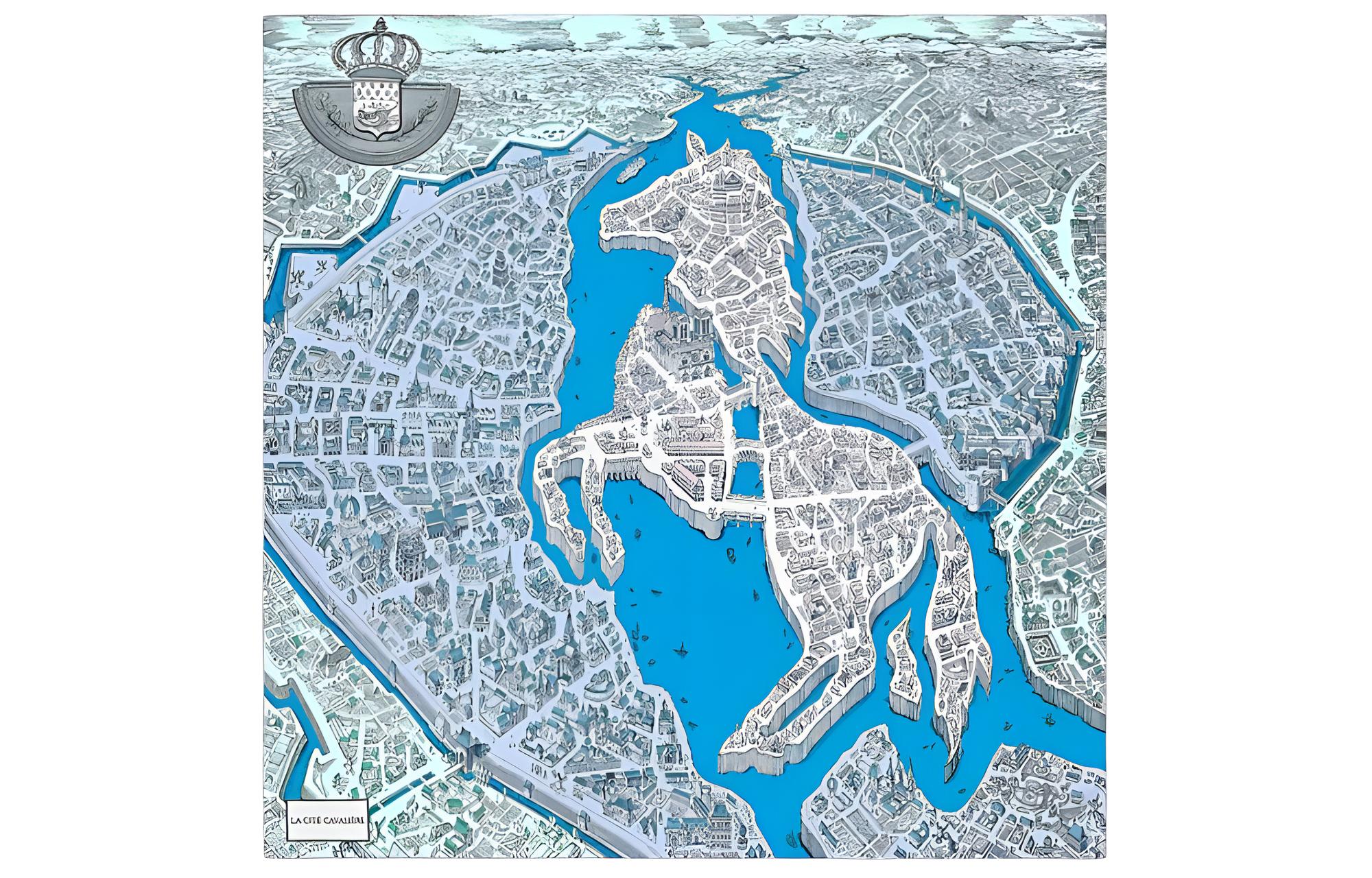 Шёлковый шарф Unisex Blue HERMES
Шёлковый шарф Unisex Blue HERMES