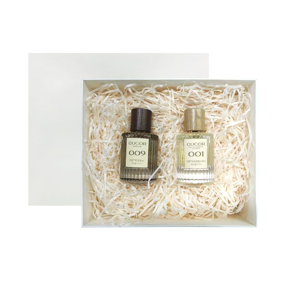 Набор парфюмерной воды Gucor 009 и Gucor 001, 50 мл
Набор парфюмерной воды Gucor 009 и Gucor 001, 50 мл