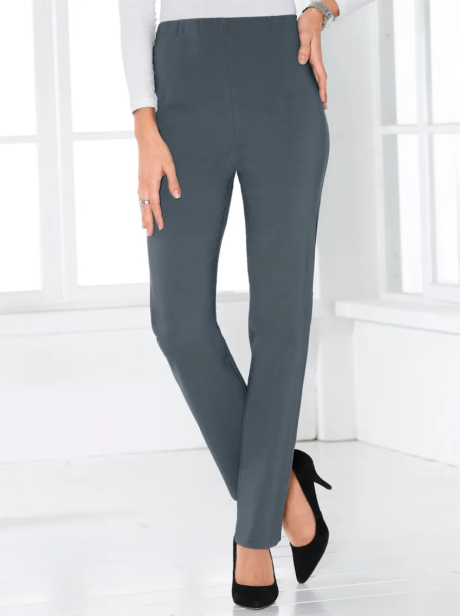 Эластичные брюки Classic Basics, серый
Эластичные брюки Classic Basics, серый