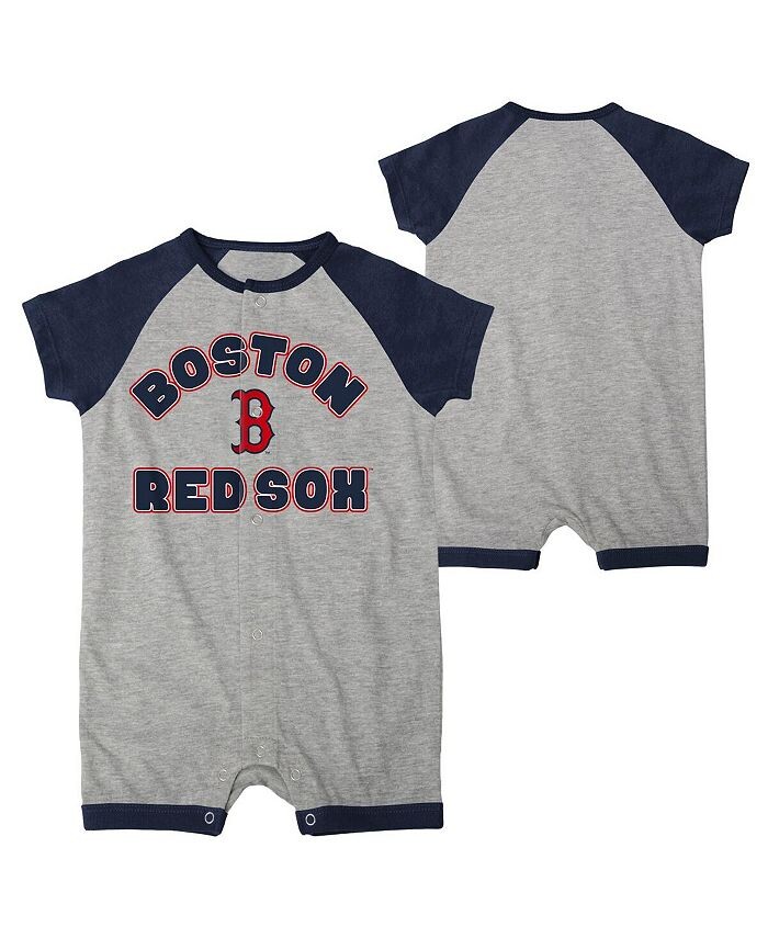 Комбинезон с длинными кнопками для мальчиков и девочек Heather Grey Boston Red Sox Extra Base Hit реглан Outerstuff, серый
Комбинезон с длинными кнопками для мальчиков и девочек Heather Grey Boston Red Sox Extra Base Hit реглан Outerstuff, серый