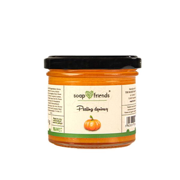 Мусс-скраб для тела с тыквой, 130 г Soap&Friends Dynia
Мусс-скраб для тела с тыквой, 130 г Soap&Friends Dynia