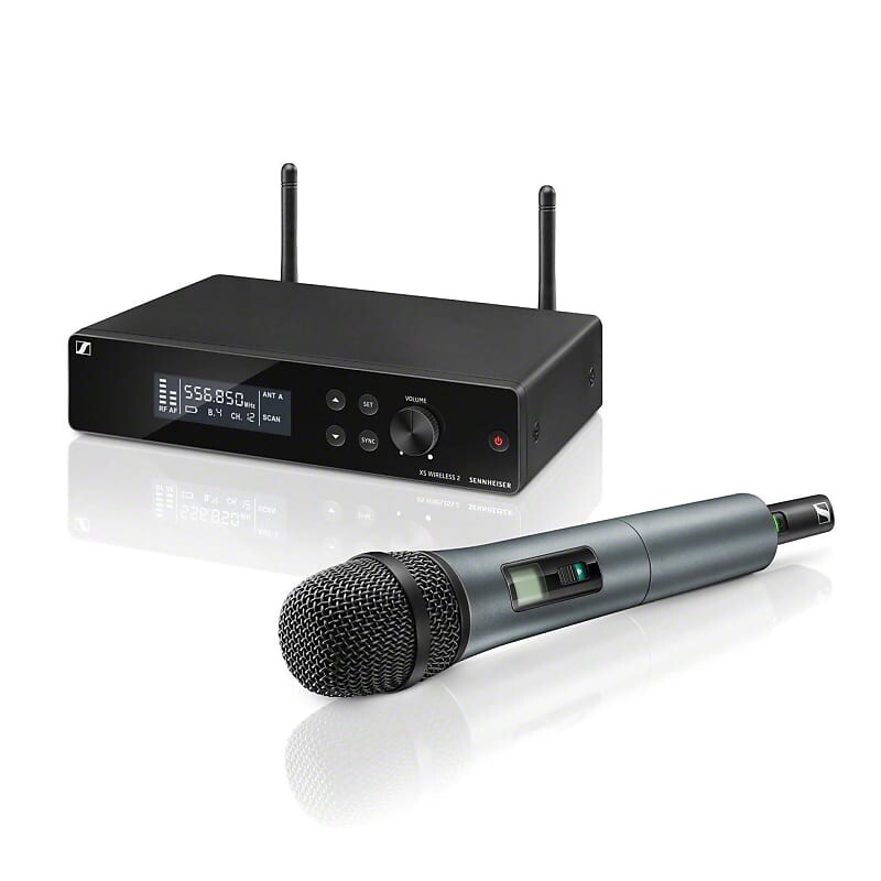 Беспроводная система Sennheiser XSW2-835-A Handheld Wireless Microphone System - A Band 548-572 Mhz
Беспроводная система Sennheiser XSW2-835-A Handheld Wireless Microphone System - A Band 548-572 Mhz