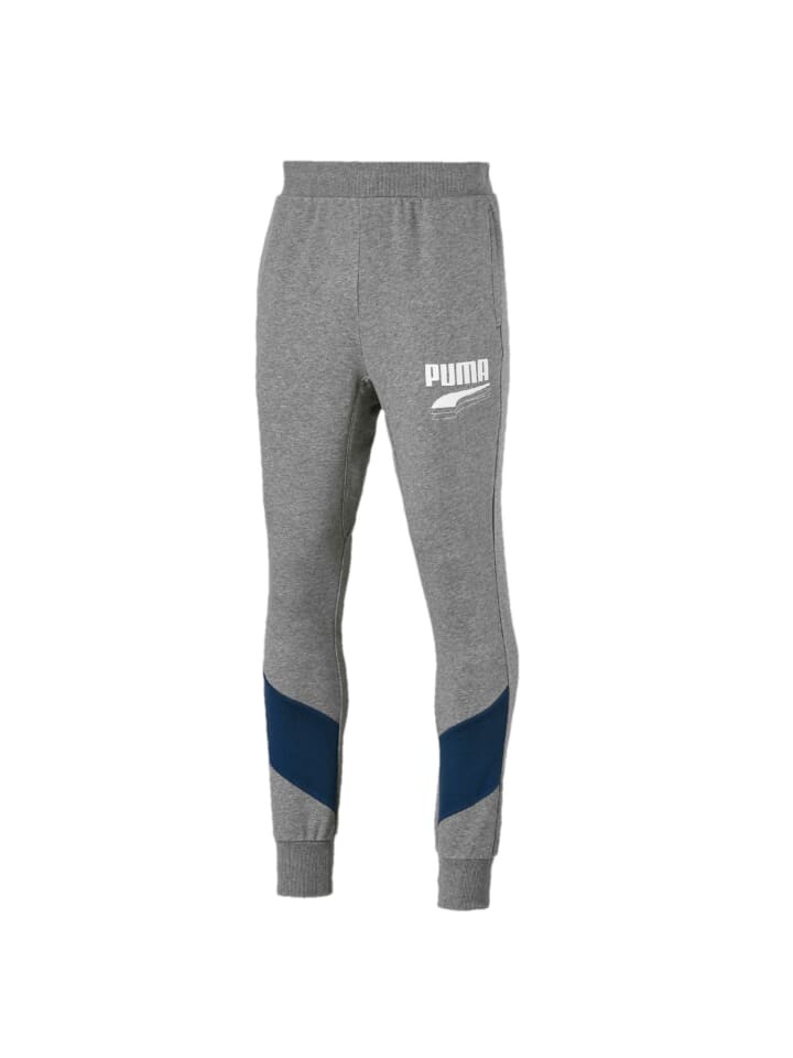 Брюки для тренировок и бега Puma Jogginghose Rebel Block, серый
Брюки для тренировок и бега Puma Jogginghose Rebel Block, серый