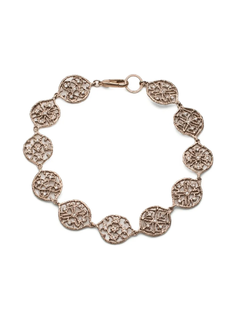 Браслет Volutes из 14-каратного белого золота с бриллиантами Noguchi, золотой
Браслет Volutes из 14-каратного белого золота с бриллиантами Noguchi, золотой